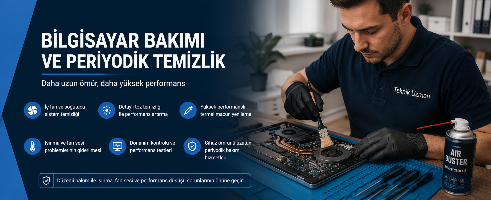 Evde Bilgisayar Periyodik Bakım